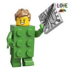 Image of ⭐ LEGO Collectable Minifigures Series 20 Brick Costume Guy col20-13 71027 New