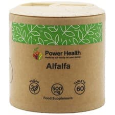 Image of Power Health Alfalfa 500mg 60 Capsules