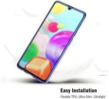 Image of Clear JELLY Case For Samsung A41,A51,A71 Protective Shockproof Slim Phone Cover