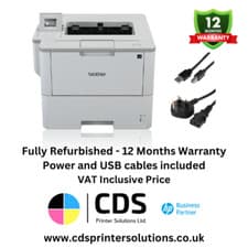Image of Brother HL-L6400DW A4 Mono Laser Printer - Duplex USB Wireless & 12M Warranty