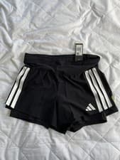 Image of adidas Men's Adizero 2-in-1 Gel Pocket Running Shorts Black, Size Large