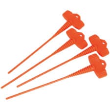 Image of Sealey Sealant and Adhesive Applicator Nozzle Stopper Pack of 4