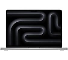 Image of Apple MacBook Pro 14" 2023 (1TB SSD, M3 , 8GB) Laptop - Silver - MR7KB/A