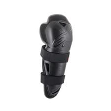 Image of Alpinestars Bionic Action Knee Protector Black Red One Size MX Motocross