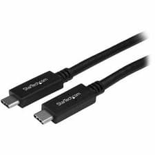 Image of Startech Usb C Cable 3 Ft / 1M Usb 3.1 10 Gbps 4K Usb-If Charge And Sync Usb Typ