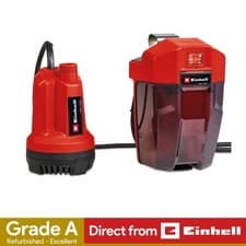 Image of Einhell Cordless Clear Water Pump 18V PXC GE-SP 18 Li BODY ONLY Refurb GRADE A