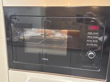 Image of built in microwave oven with grill