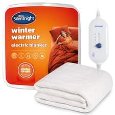 Image of Silentnight Winter Warmer Electric Heated Blanket Under Blanket Fast Heat Up