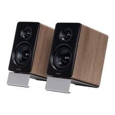 Image of Edifier M60 Desktop Bluetooth Speakers with Stands (Pair) Oak