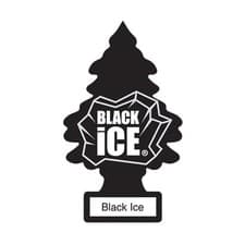 Image of Saxon Automotive Little Trees Traditional Air FreshenerBlack Ice Black ST2557