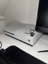 Image of Microsoft Xbox One S 500GB White Gaming Console System