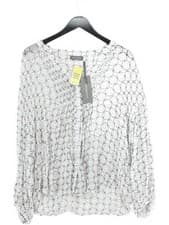 Image of Mint Velvet Women's Blouse UK 18 White 100% Rayon Basic New with tags