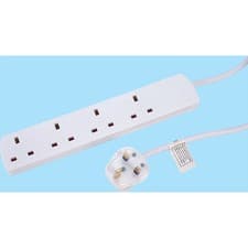 Image of Mercury UK 4-Gang Extension Lead 2.0m