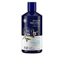 Image of Avalon Organics Tea Tree Mint Scalp Normalizing Shampoo, 14oz [C45]