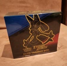 Image of Pokemon TCG Crown Zenith Elite Trainer Box Sword And Shield Etb Pack