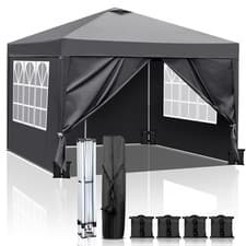 Image of NEW 3x3m Heavy Duty Waterproof Pop Up Gazebo Garden Party Canopy Tent 10X10FT UK