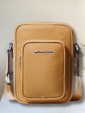 Image of Michael Kors Khai Women Nylon NS Zip Pocket Crossbody Shoulder Bag Variation