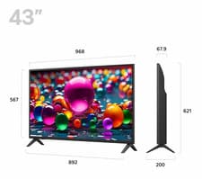 Image of LG 43UA75006LA 43 Inch 4K Ultra HD Smart TV - 5764-1-K/L/J