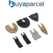 Image of Sealey SMTS7 All-Purpose Multi-Tool Blade Set 7pc