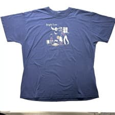 Image of Reprinted Bright Eyes Band Conor Oberst Black T Shirt Full Size S-5XL
