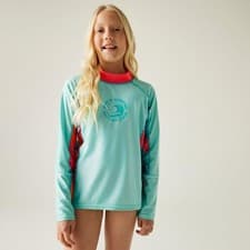 Image of Regatta Kids Hoku II Long Sleeved Swim Top