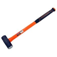 Image of Neilsen 4lb Long Sledge Lump Hammer Fibreglass Shaft Grip Handle 1.8Kg