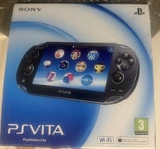 Image of Sony PS Vita PCH-1000 Black Console,boxed.