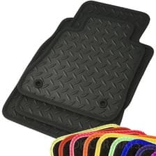 Image of for Vauxhall Astra H 2004-2009 no clips - 3mm Rubber Tailored Car Mats