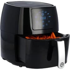 Image of MasterChef 526220 Air fryer with 7 Preset Programme LCD Display 4.5L 1400W Black