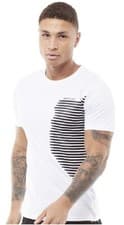 Image of 883 police men’s Assis white T shirt size UK L