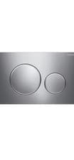 Image of Geberit Flush Plate Sigma20 For Dual Flush: Gloss Chrome/Matt Chrome/Gloss Chrom