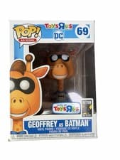 Image of Funko Pop! Geoffrey as Batman #69 TOYS R US CANADA EXCLUSIVE NEW VAULTED RARE