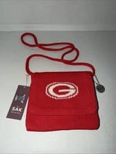 Image of Sak University of Georgia crocheted crossbody bag, NWT