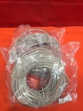 Image of 2x 20M CAT5E NETWORK CABLE - GREY  REF 12