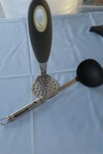 Image of Kitchen Craft Pro Ladle & Veg/Fruit Masher