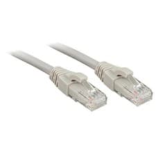 Image of Lindy 5m Cat.6 U/UTP Network Cable Grey. Cable length: 5 m Cable standard: Ca...