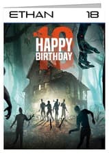 Image of 7 Days To Die Personalised Birthday Card (A5)