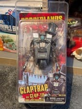 Image of CLAPTRAP CL4P-TP GENTLEMAN CALLER Borderlands Video Game 7" Figure Neca 2014