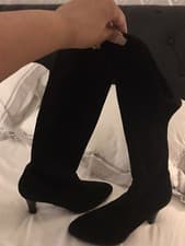 Image of Long Suede Boots.