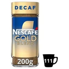 Image of Nescafé Gold Blend Decaff Instant Coffee 200g