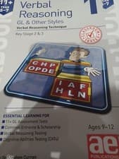 Image of 11+ Verbal Reasoning Year 3/4 GL & Other Styles Testbook 1: Standard 20 Min Test