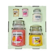 Image of Yankee Candle Home Inspiration Gift Set - Large, Medium, Small Jar & 2 Votives