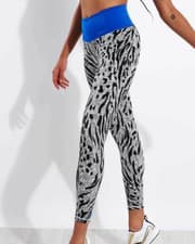 Image of adidas Womens Tights S Black White Believe This Training FK2291 Griqua Print