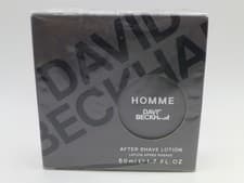 Image of David Beckham HOMME After Shave Lotion 50ml - New Sealed / Cello Slightly Loose