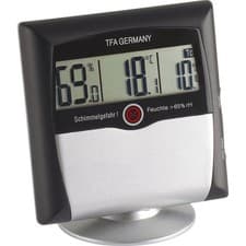 Image of TFA Dostmann Hygrometer 0-99% RH Dew Point/Mould Detector