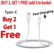 Image of Type C USB Fast Charger Charging Phone Cable Data Charging Cable 1M