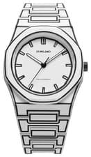 Image of D1 Milano Polycarbon White Sketch (40.5mm) Matte White Dial / White PCBJ34 Watch