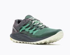Image of MERRELL - Antora 3 GTX Green - Womens Gore Tex Walking Trainers - SALE Was £135