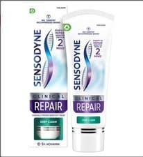 Image of Sensodyne Clinical Repair Deep Clean Toothpaste 75ml