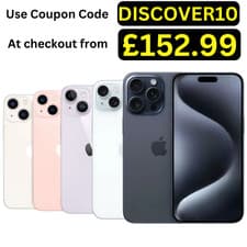Image of Apple iPhone 15/15 Pro/16/16 Pro Max/14/13/12 Unlocked Smartphone Pristine A++